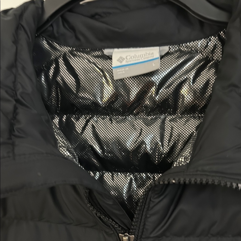 Columbia Shiny Black Quilted Jacket